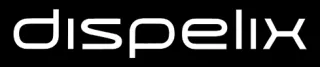 dispelix logo white on black
