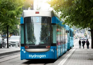 hydrogenpowered tram