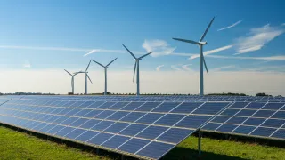 wind power and solar energy