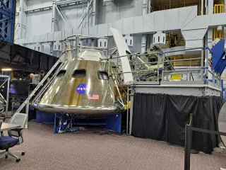 NASA space capsule