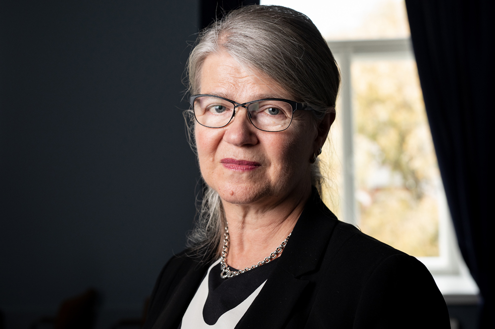 Valokuva VTT:n hallituksen varapuheenjohtajasta MarjaRiitta Pihlmanista