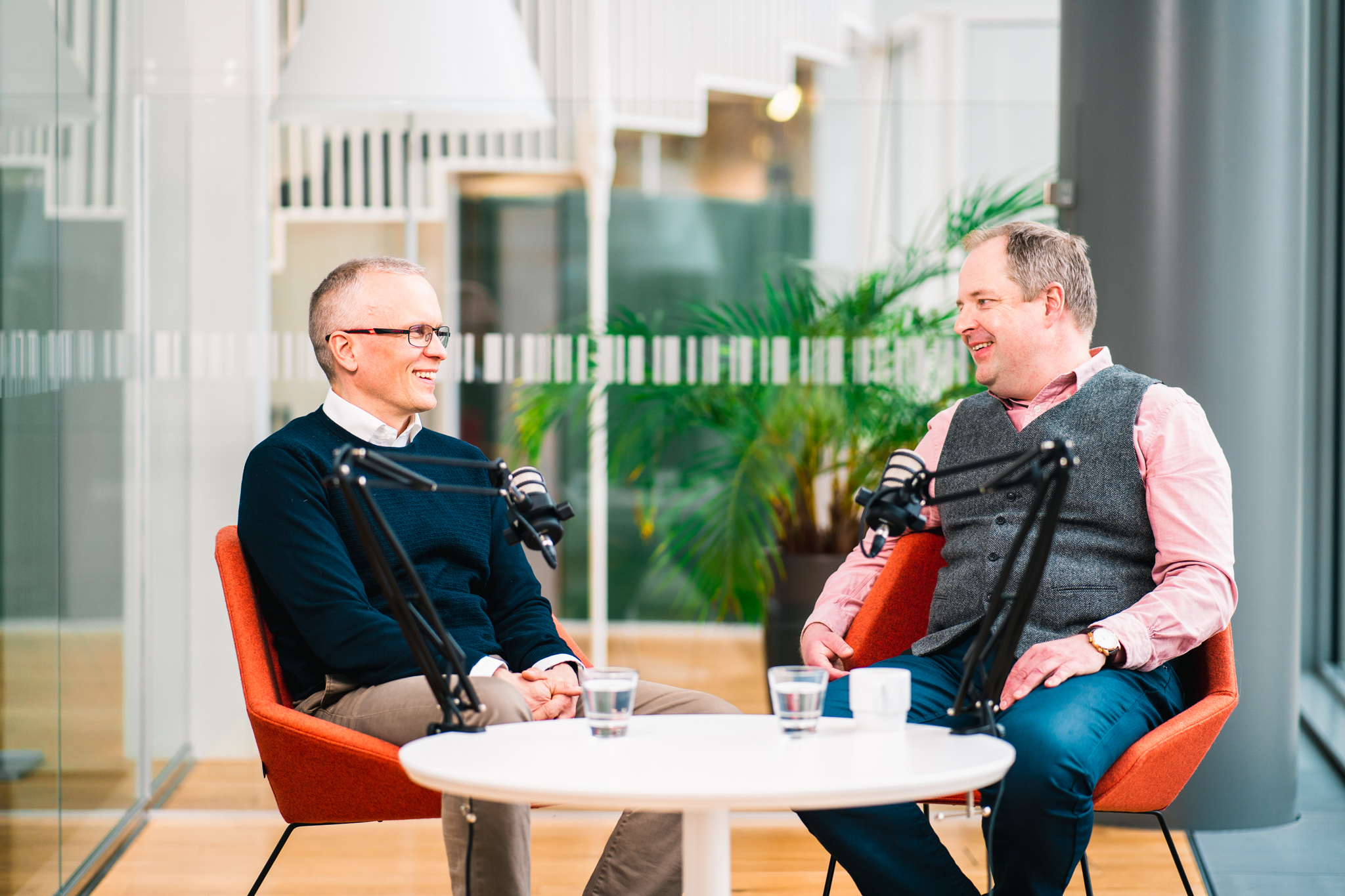 Spinnovan Janne Poranen ja VTT:n Jussi Manninen