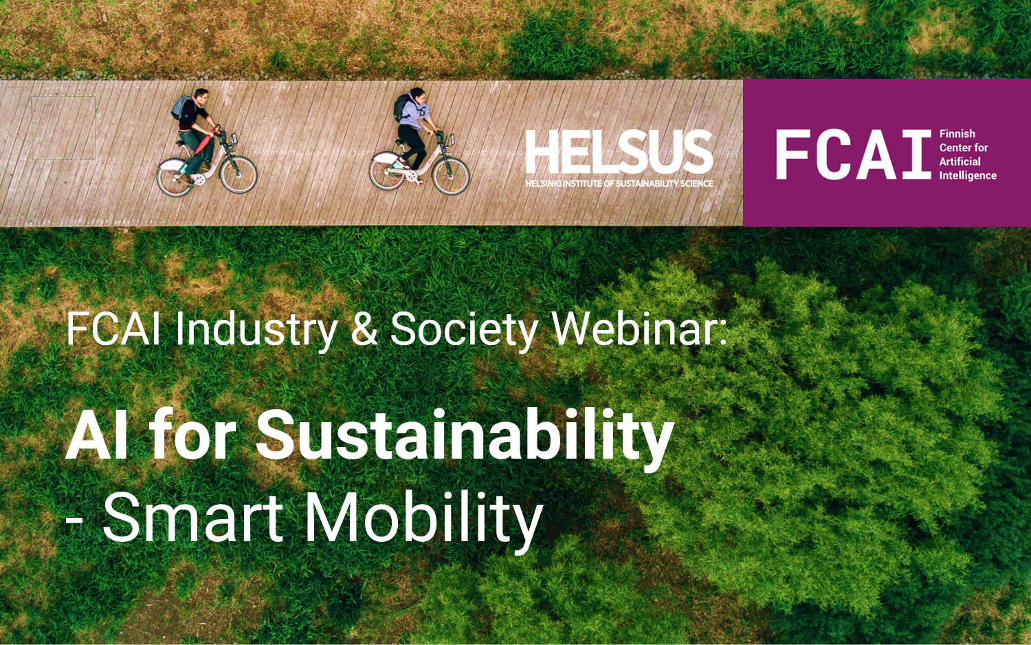 Webinaaribanneri_AI for Sustainability