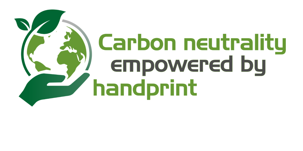 Carbon neutrality empowered by handprint