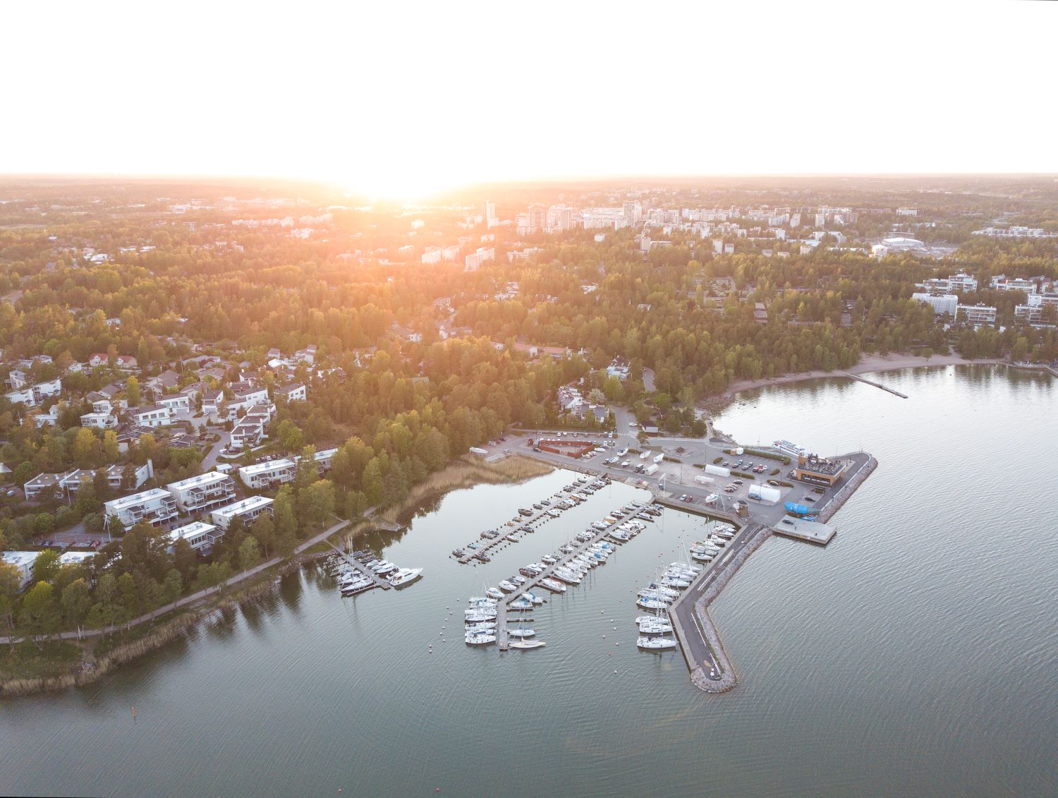 Espoo aerial view