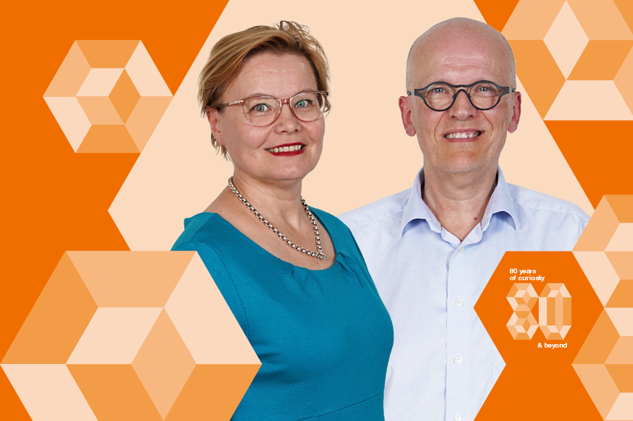 VTT Podcastsarja Keikahduspiste, juontajat Antti Vasara ja Minna Huotilainen