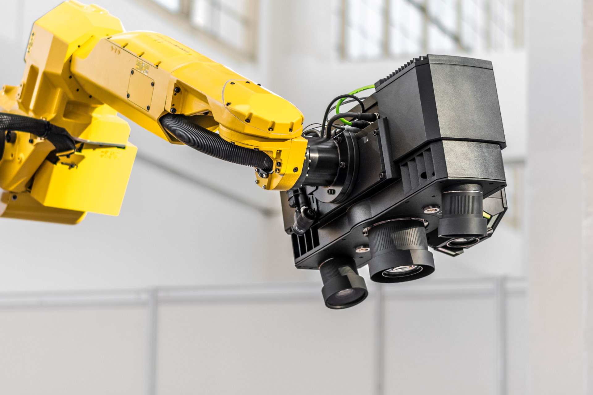Machine vision optical scanner