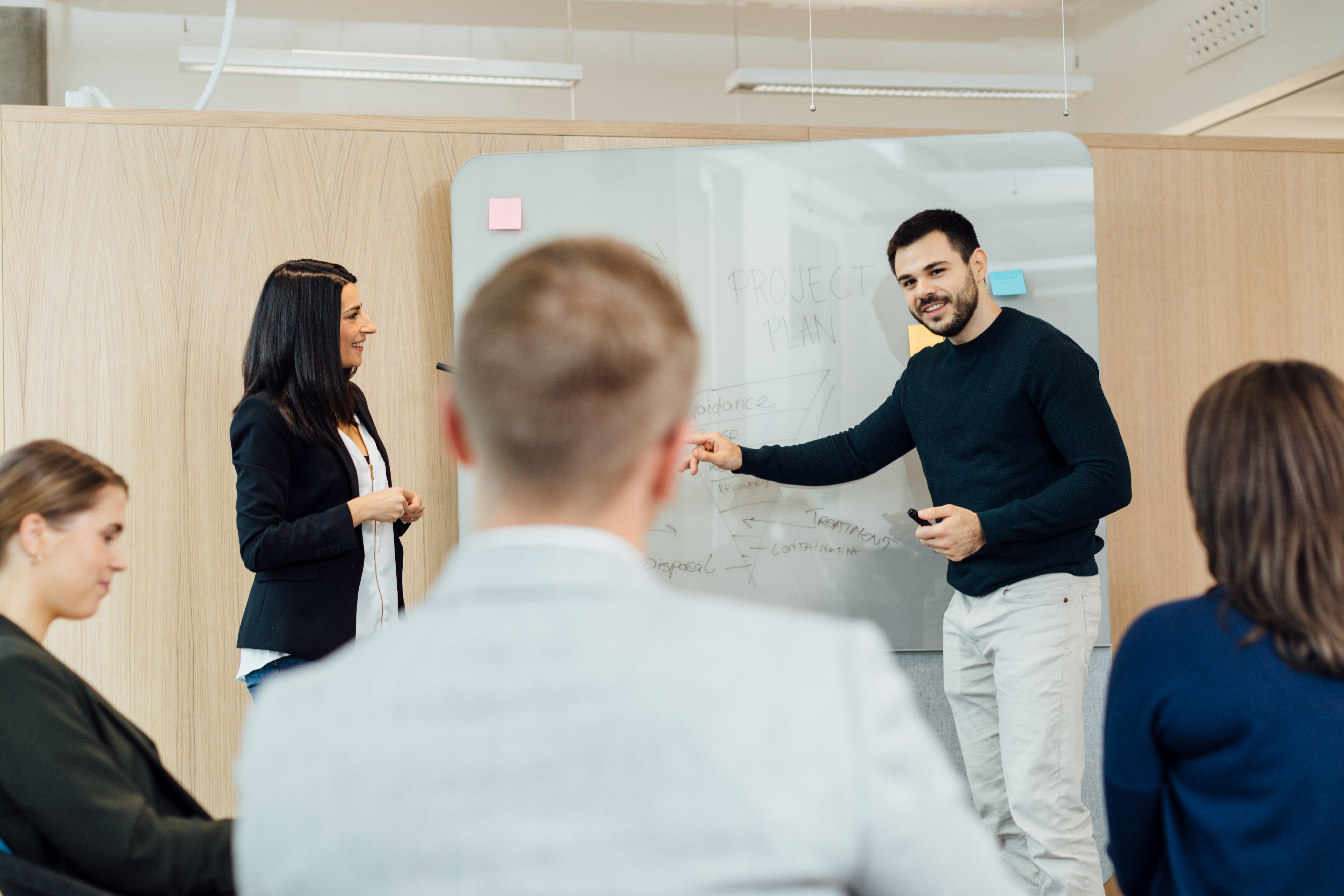 people in a workshop