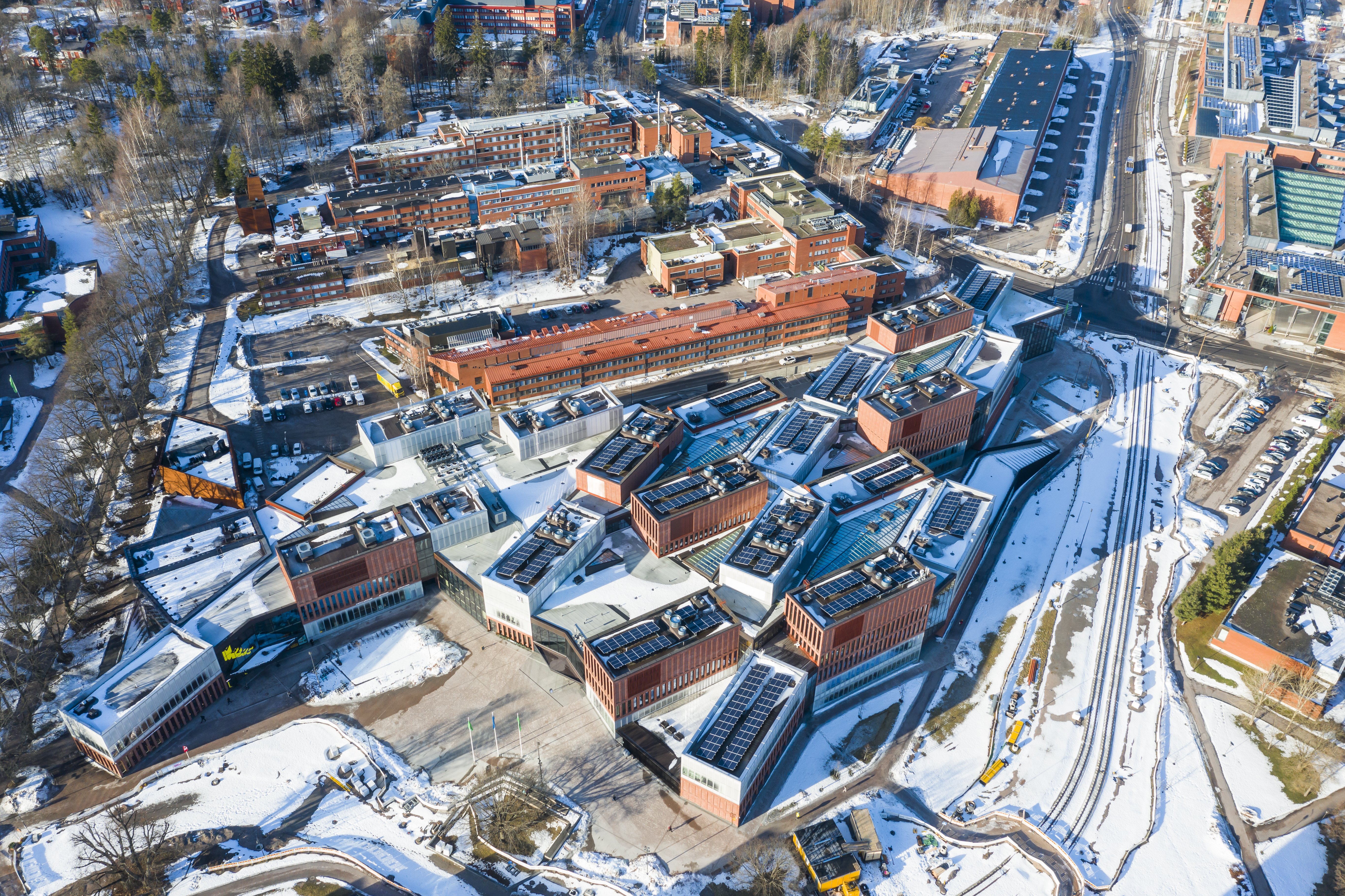 Ilmakuva Otaniemen alueesta