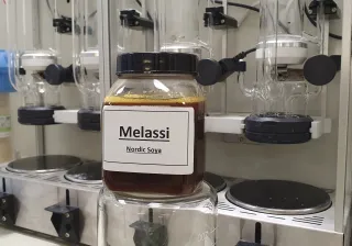 Jar of molasses