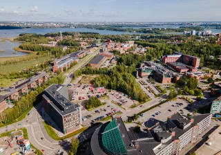 VTT FutureHub aerial photo