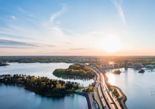 panorama view of Espoo