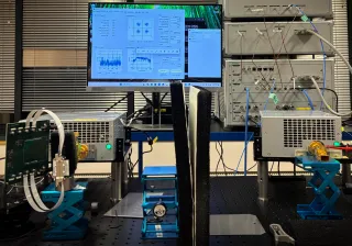 Anritsu's and VTT's Dband test system