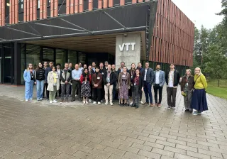 PackAheadprojectGroupphotoatVTTKivimiehentie