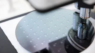 200 mm wafer at VTT&#039;s Micronova cleanroom