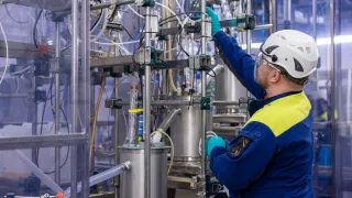 VTTFlexmethydrometallurgypilotandaresearcherinwork