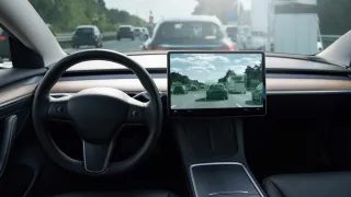 Automated car console