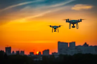 vttflyingdronesatsunset