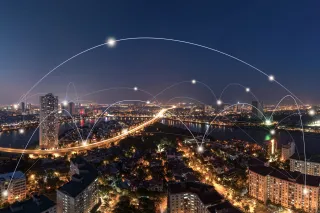 Smart city and wireless communication network