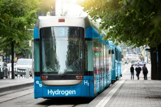 hydrogenpowered tram