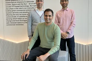 ECG team smiling at the camera