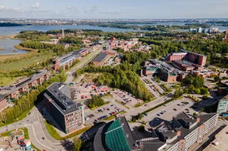 VTT FutureHub aerial photo