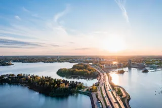 panorama view of Espoo