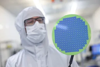 200 mm:n piikiekko VTT:n Micronovassa