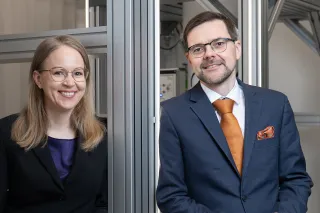 Piia Konstari and Pekka Pursula