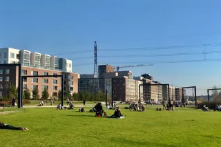 Urban park and citylife