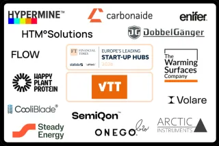 VTT LaunchPad alumni logos
