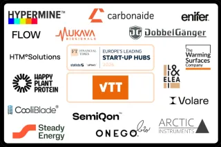 Collection of VTT LaunchPad alumni logos