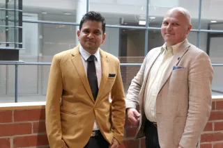 Ashutosh Kumar and Tauno VähäHeikkilä