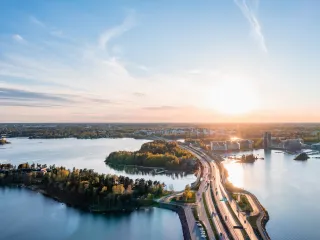 panorama view of Espoo