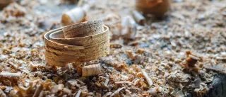wood shavings
