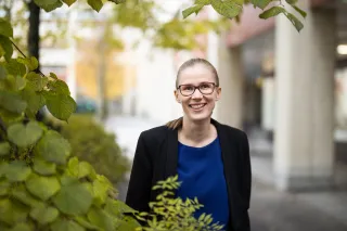 Photo of Niina Nousjärvi, City of Espoo&#039;s project manager for sustainable development.