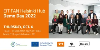 EIT FAN Helsinki Hub Demo Day 2022 banner