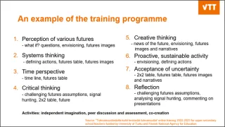 Training programme