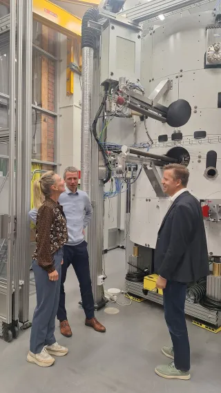 VTT and St1 personnel