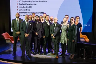 Group picture at Finland's NATO DIANA Accelerator Opening Gala
